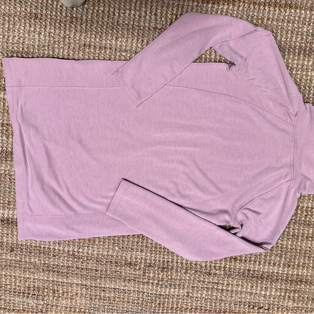 J. Jill Mauve Hooded Top - Picture 4 of 5